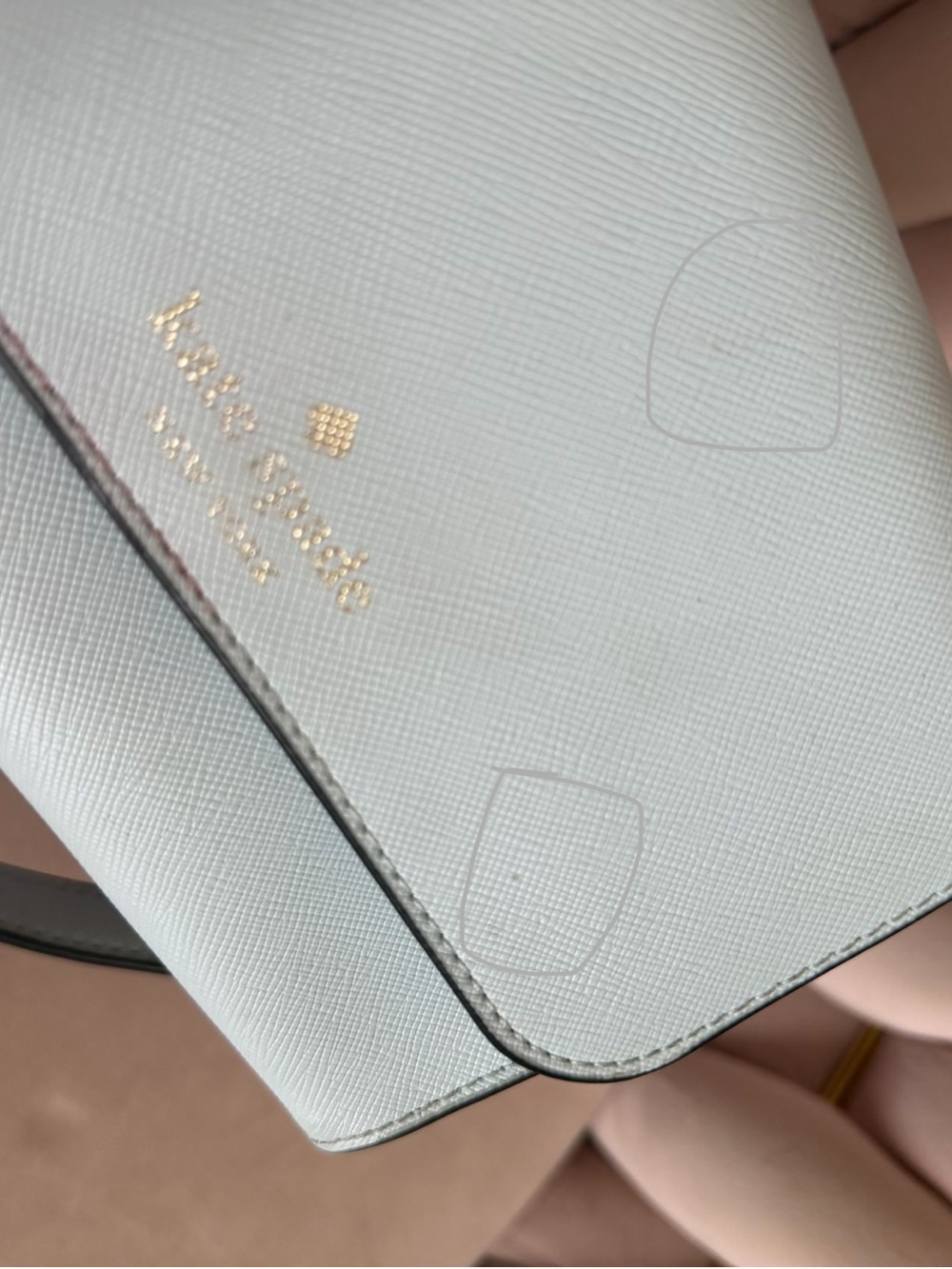 Kate Spade ♠️ Blue Leather Crossbody - Picture 14 of 16